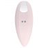 Playboy Palm - vibratore clitorideo 2in1 impermeabile ricaricabile (rosa)