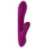 Playboy Bitty Bunny - Vibratore con stimolatore clitorideo ricaricabile (rosa)