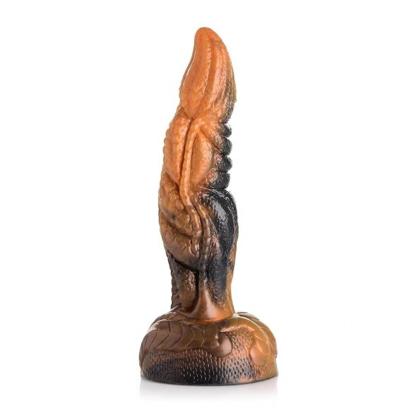 Creature Cocks Ravager - Dildo in silicone testurizzato 20 cm (arancione)