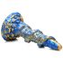 Creature Cocks Kraken - Tentacolo a spirale 21cm (oro-blu)