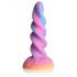 Dildo unicorno luminoso Moon Rider - viola e rosa