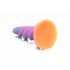 Dildo unicorno luminoso Moon Rider - viola e rosa