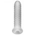 Fat Boy Checker Box - Estensione pene (17cm) - Bianco latte