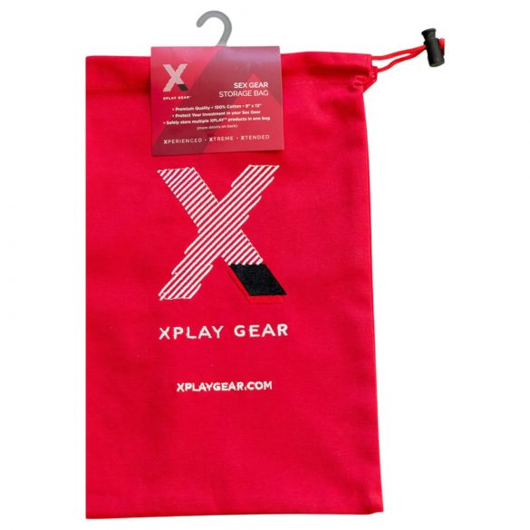 Perfect Fit Play Gear - borsa per giocattoli erotici (rosso)