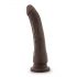 Dr. Skin 8,5 - Dildo realistico con base a ventosa - marrone (20,5 cm)