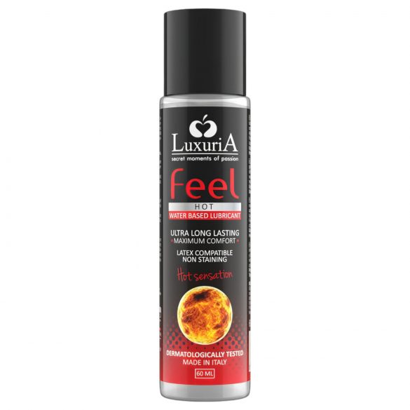 LuxuriA Feel Hot - Lubrificante effetto riscaldante (60ml)