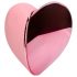 Loveline Cuore Pulsante - vibratore clitorideo ricaricabile (rosa)