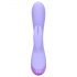 Loveline - Vibratore coniglio ricaricabile con stimolatore clitoride (viola)