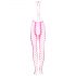 Ouch! - Tuta aperta fluorescente (rosa) - XL-4XL