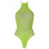 Ouch! - Body effetto cinturino fluorescente (verde neon)