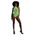 Ouch! - Body effetto cinturino fluorescente (verde neon) - XL-4XL