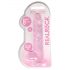 REALROCK - Dildo realistico trasparente rosa (19cm)