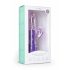 EasyToys Butterfly - Vibratore rotante e pulsante (viola)