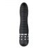 Easytoys Diamond Ribbed - Vibratore a coste (nero)