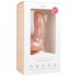 Easytoys - Dildo ventosa con testicoli (15cm) - naturale