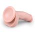 Easytoys - Dildo ventosa con testicoli (15cm) - naturale