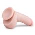 Easytoys - Dildo ventosa con testicoli (20cm) - Naturale