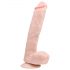 Easytoys - Dildo grande realistico con ventosa (26,5cm) - naturale