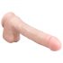 Easytoys - Dildo con Ventosa, Gran Dimensione (29,5cm) - Naturale