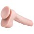 Easytoys - Dildo con Ventosa, Gran Dimensione (29,5cm) - Naturale