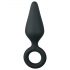 Easytoys Plug a Punta con Anello - taglia media (nero)