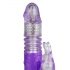 Easytoys Bunny - Vibratore rotante e spingente (viola)