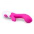 Easytoys Lily - Vibratore con stimolatore clitorideo (rosa)