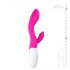 Easytoys Lily - Vibratore con stimolatore clitorideo (rosa)