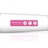 MyMagicWand - potente massaggiatore vibrante (bianco-rosa)