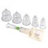 Set Cupping Rimba - Kit con Pompa Aspirante (6 pezzi)