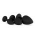 Easytoys Diamond - set di plug anali (nero)