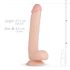 Real Fantasy Elvin - Dildo realistico con testicoli 28cm (naturale)