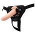 RealStuff Strap-On - dildo sottile indossabile (naturale)