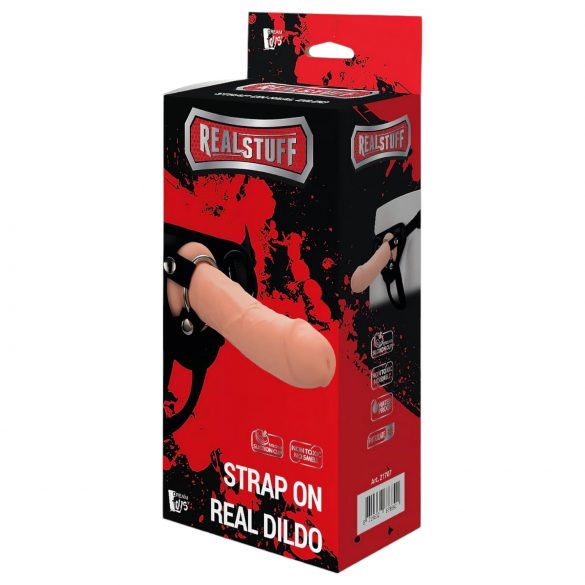 RealStuff Strap-On - Dildo realistico indossabile (naturale)