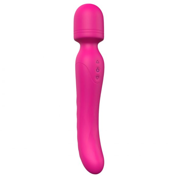 Vibes of Love Wand - vibratore riscaldante massaggiante ricaricabile (rosa)