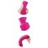 Vibes of Love Wand - vibratore riscaldante massaggiante ricaricabile (rosa)