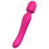 Vibes of Love Wand - vibratore riscaldante massaggiante ricaricabile (rosa)