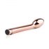 Rosy Gold G-Spot - Vibratore ricaricabile per il punto G (oro rosa)