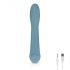 Bloom Rose - vibratore G-spot in silicone ricaricabile (turchese)