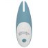 Bloom Tulip - vibratore clitorideo in silicone ricaricabile (turchese)