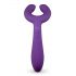 Easytoys Couple - vibratore per coppie, ricaricabile e impermeabile (viola)