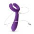 Easytoys Couple - vibratore per coppie, ricaricabile e impermeabile (viola)