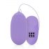 LUV EGG XL - Uovo vibrante viola ricaricabile con telecomando