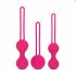 Easytoys LoveBalls - Set di palline geisha - 3 pezzi (rosa)