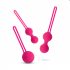 Easytoys LoveBalls - Set di palline geisha - 3 pezzi (rosa)