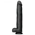 BUTTR Operation Dingo - Gigante realistico dildo 43 cm (nero)