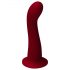 Ylva & Dite Swan - Dildo rosso con base a ventosa e design per punto G