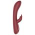 Romance Emily - Vibratore rosso con stimolatore G-spot e clitorideo