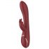 Romance Emily - Vibratore rosso con stimolatore G-spot e clitorideo