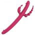 Dreamtoys Anywhere Pleasure Vibe - vibratore ricaricabile a 4 punte (rosa)